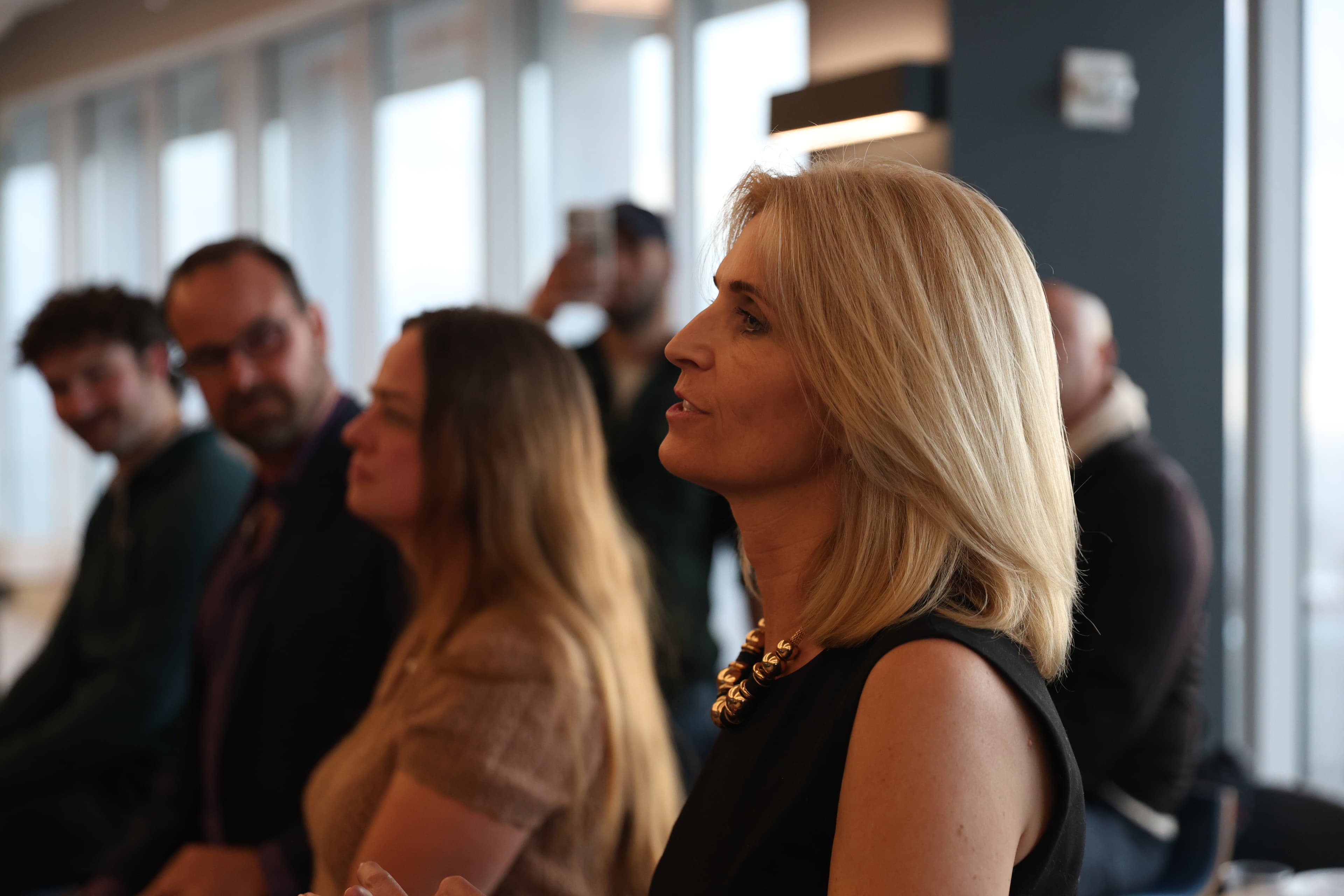 Investors networking at Capital Night