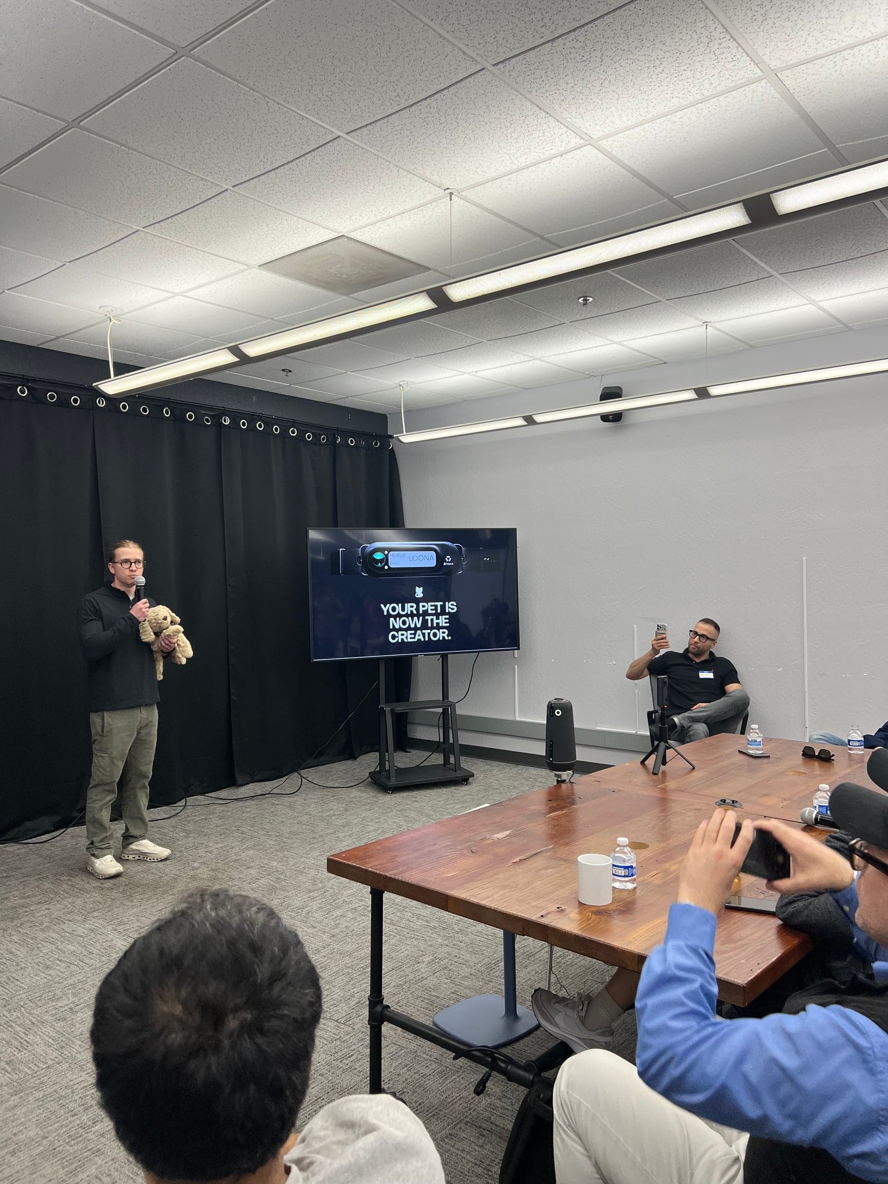 Pitch Playoffs presenter speaking to attendees