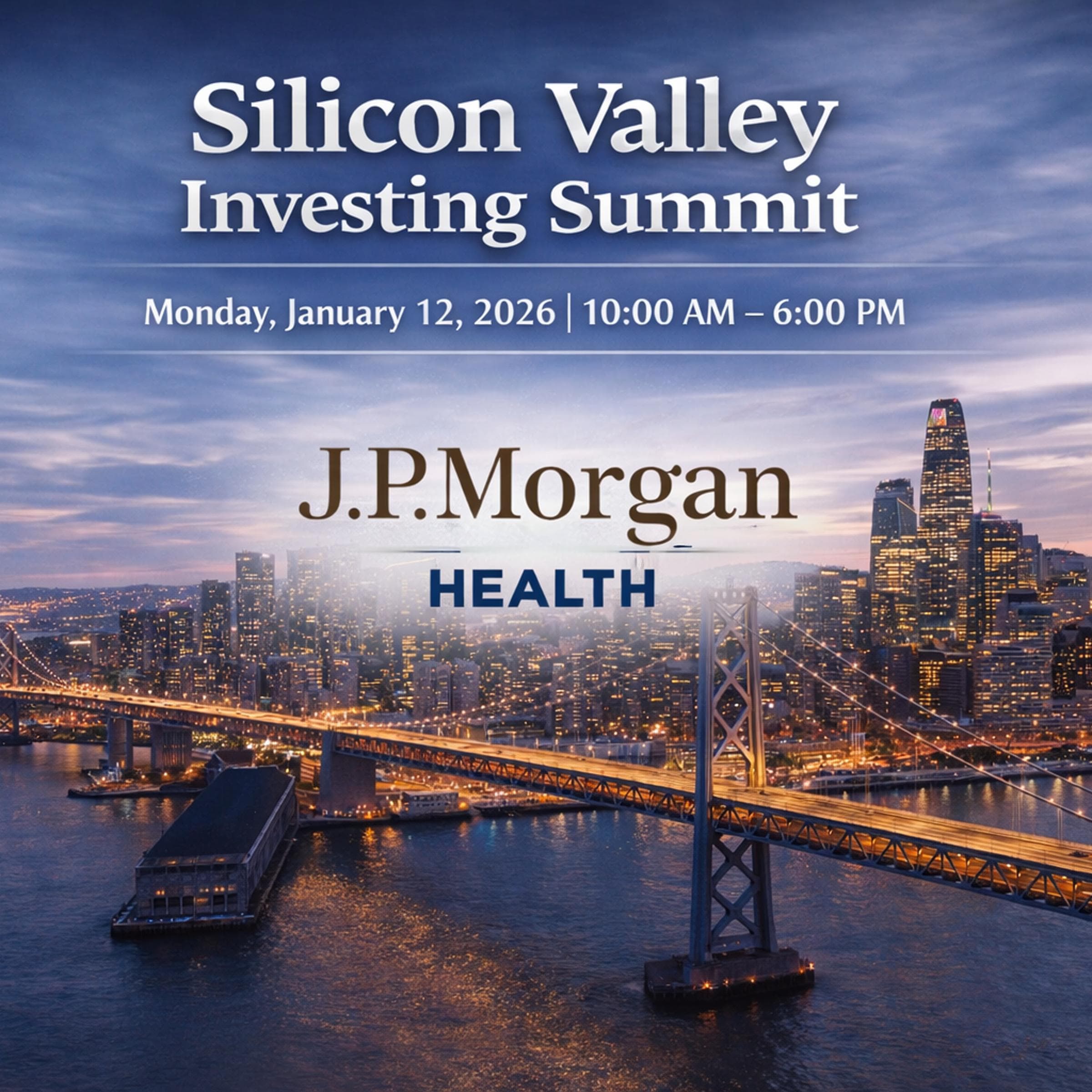 AI x Healthcare — Silicon Valley Investing Summit