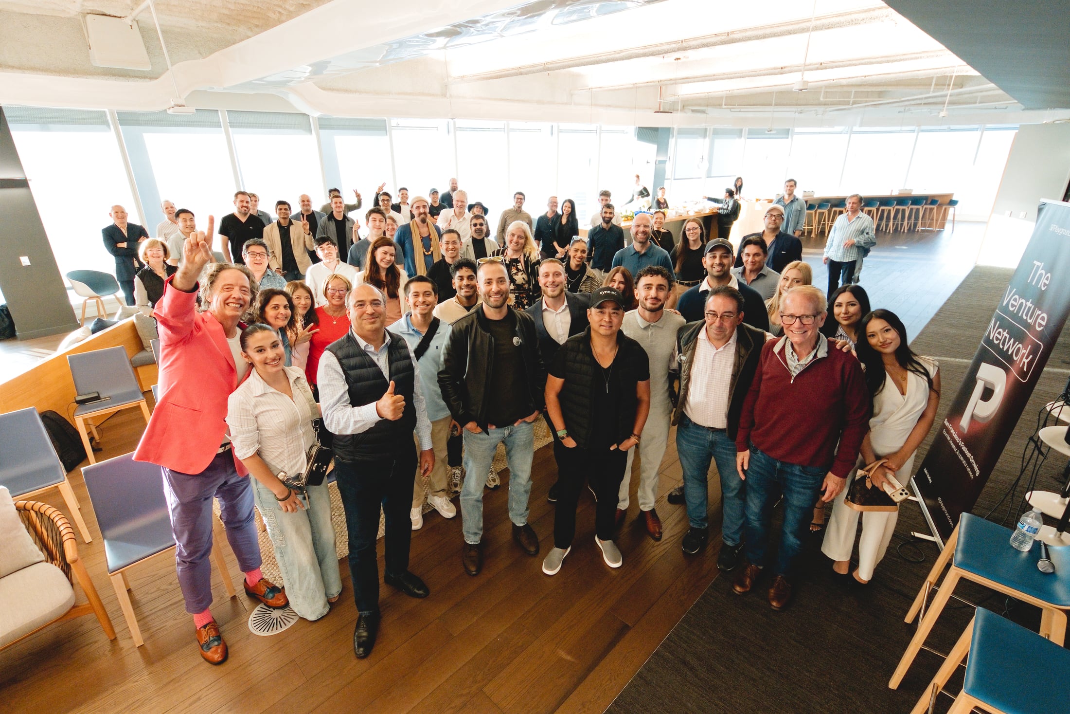 Group photo from the New American Dream Venture Summit