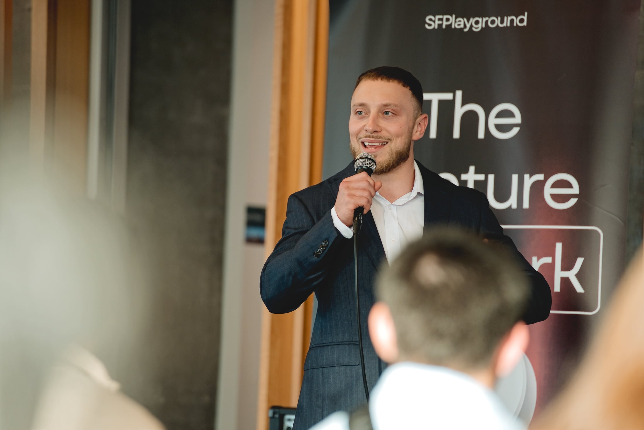 Panel speaker at a venture summit